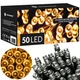 Гірлянда на батарейках Springos 5 м 50 LED CL4027 Warm White - изображение 9