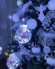 Новогодняя гирлянда с дедом морозом в шаре Xmas 3 х 1.5 м 200 M-1 Белая - изображение 2