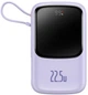 УМБ Baseus Power Bank Qpow Pro 10000 мАг QC 22.5 Вт PPQD020105 Violet (PPQD020105) - изображение 1