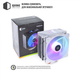 Процессорный кулер QUBE QB-OL1000W (120mm/4pin/700-1800RPM/37.2dBA/мак. TDP 130W/4 тепл. трубки) - изображение 5