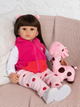 Кукла Реборн NPK DOLL девочка Ким силиконовая 60cм (414) - изображение 7