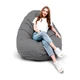 Кресло мешок Груша SanchoBAG, размер King Size (Очень большой) Оксфорд Серый - изображение 1