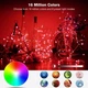 Светодиодная Гирлянда RGB c управлением через приложение на телефоне, USB питание 15 метров/150 лампочек (877-1) - изображение 4