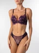 Комплект Dream Academy Kapriz Бюстгальтер Push-up і трусики 1607 Фіолетовий 85B/XL (13708) - зображення 1