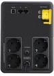 Блок безперебійного живлення APC Back-UPS 1200VA/650W, USB, 4xSchuko (BX1200MI-GR) - изображение 4