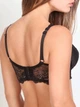 Кружевное бюстье с чашкой Orhideja 803-345 Nero 75D Черный - изображение 2
