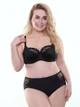 Бюстгальтер для пишного бюста Orhideja 589-250 Nero 70J Чорний - зображення 4