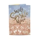 Обложка на паспорт Just cover "Smile, Sparkle, Shine" 13,5 х 9,5 см - изображение 1