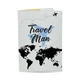 Набір обкладинок на паспорт Екошкіра - Travel Man and Girl 13,5 х 9,5 см - зображення 3