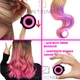 Набір крейд для волосся 6 шт Hair chalk Різнокольорові тіні барвники для дорослих та дітей - зображення 3
