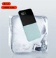 Powerbank 10 Gear на 10000 mAh Повербанк з індикатором заряду type c micro usb white - зображення 8