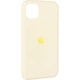 Чехол Fiji Silicone Case для Apple iPhone 11 Pro бампер накладка Full Soft Mellow Yellow - изображение 1