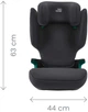 Автокресло Britax-Romer Adventure Plus Midnight Grey (2000036853) - изображение 7
