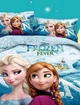 Комплект постільної білизни "Холодне серце Анна та Ельза 3" NoviTeks 1,5-спальний 145х220 см Ранфорс (NTP061-3) - зображення 1