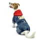 Комбинезон для собак джинсовый Dog Baby Ranch S Blue - изображение 2