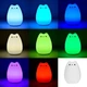 Дитячий силіконовий нічник Little Cat Silicone Light світильник у вигляді милого котика 7 кольорів - зображення 7