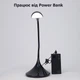 Светодиодная настольная лампа LED черная, USB, Dimmer, работает от Power Bank, 500 Lm Sneha (997918 8w) - изображение 2