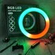Кільцева світлодіодна лампа RGB LED RING MJ26 - зображення 4