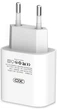 Сетевое зарядное устройство XO L40 18W/1 USB-C + Lightning Cable White - изображение 1