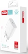 Сетевое зарядное устройство XO L77 PD Power Adapter 20W/1 USB-C White - изображение 2