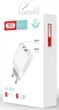 Сетевое зарядное устройство XO L64 PD Power Adapter 18W/1 USB 1 USB-C White - изображение 2