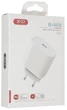 Зарядний пристрій XO L40 Type-C PD Power Adapter 18W/1 USB-C White - зображення 4