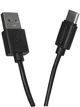 Сетевое зарядное устройство Florence 1USB 2A + Type-C Cable Black (FL-1020-KT) - изображение 3