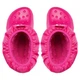 Детские зимние сапоги Crocs Classic Neo Puff Boot Т 27 розовый 207683 - изображение 4