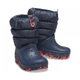 Детские зимние сапоги Crocs Classic Neo Puff Boot Т 24 синий 207683 - изображение 1