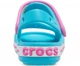 Детские сандалии (босоножки) Crocs Crocband Sandal Kids 32 темно-бирюзовый/розовый 12856 - изображение 12