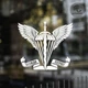 Наклейка на авто Oracal ДШВ Завжди перші Белая 20х18см (PA000-35-2) - изображение 2