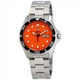 Мужские часы Orient FAA02006M9 Оранжевые с серебристым с ярким циферблатом - изображение 2