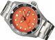 Мужские часы Orient FAA02006M9 Оранжевые с серебристым с ярким циферблатом - изображение 3
