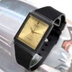 Наручний годинник Casio MQ-38-9A прямокутний Чорний\Золотистий екран - зображення 1