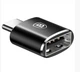 Адаптер Baseus USB Female To Type-C Male Adapter Converter Black - изображение 2