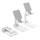 Тримач для телефона BOROFONE BH42 Lite Star folding desktop stand White (6974443381436) - изображение 2