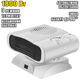 Керамический тепловентилятор поворотный 90° RAF Fan Heater 1185-2000W/220-240В электрический обогреватель, 3 режима, защита от перегрева Белый - изображение 1