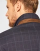 Пиджак Pierre Cardin из коллекции Voyage синего цвета в клетку - размер 46 (XS)(15109/3050/42405) - изображение 5
