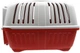Переноска для собак и кошек MPS Pratiko 3 Metal 60 х 40 х 38 см до 24 кг Красная (8022967066655) - изображение 4