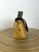 Небольшая элегантная женская сумка кроссбоди из натуральной кожи Lamponi Crossbody Midisize smooth yellow - изображение 4