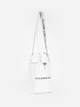 Кожаная женская сумка через плечо Off-white VIRGIL ABLOH WHITE "FOR DISPLAY ONLY" TOTE BAG белая (OFB2) - изображение 2