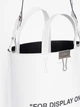 Кожаная женская сумка через плечо Off-white VIRGIL ABLOH WHITE "FOR DISPLAY ONLY" TOTE BAG белая (OFB2) - изображение 5