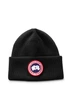 Зимняя мужская шапка Canada Goose ARCTIC DISC TOQUE Black черная (CGMH1) - изображение 2