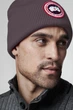 Зимняя мужская шапка Canada Goose ARCTIC DISC TOQUE HEATHER GREY серая (CGMH11) - изображение 1