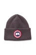 Зимняя мужская шапка Canada Goose ARCTIC DISC TOQUE HEATHER GREY серая (CGMH11) - изображение 2