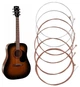 Струны для акустической гитары 11-50 медные AGS Acoustic Guitar Strings - изображение 1