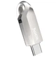 Флешка HOCO USB3.0 Type-C OTG UD8 32GB, срібляста - изображение 1