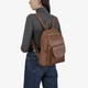 Рюкзак женский кожаный Regina Notte Backpack 2913 Ореховый - изображение 2