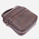 Сумка-планшет мужская кожаная Vintage leather-21272 Коричневая - изображение 5