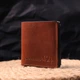 Портмоне кожаное Grande Pelle leather-16743 Светло-коричневое - изображение 6